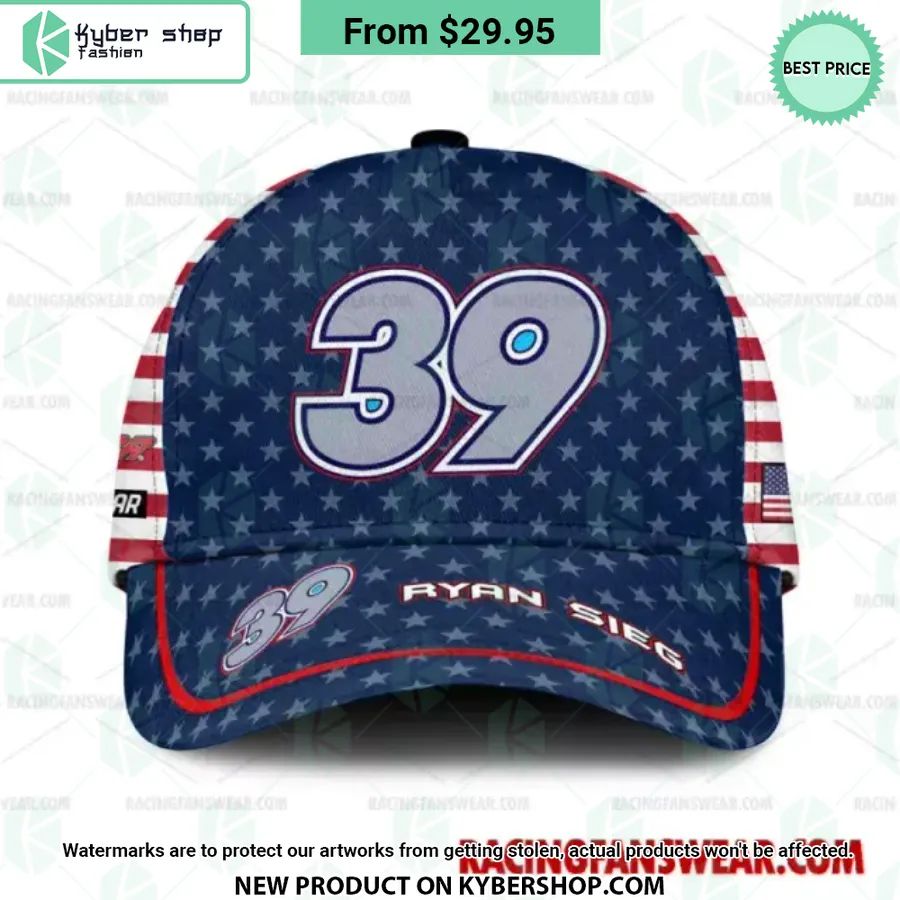 Ryan Sieg NASCAR Racing Independence Day Hat