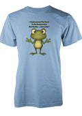 BNWT  Frog Adult T-Shirt with Free Personalisation - Responsible Really Birthday