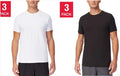 32 Degrees Cool Men's 3 Pack Tee Short Sleeve Crew Neck T Shirt