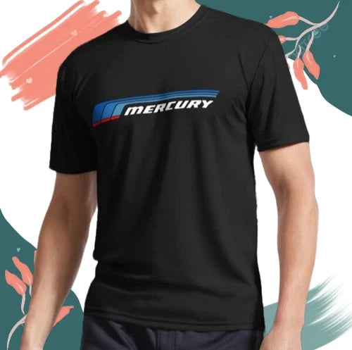 NEW! Mercury Outboards Logo Funny USA Size Unisex Hoodie & T-Shirt