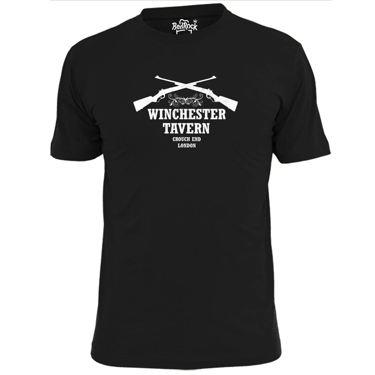 Mens Winchester Tavern T Shirt Sean Of The Dead Zombies
