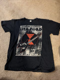 Lita Ford Living Like A Runaway Tour T-Shirt Adult XL Black Double Sided 2012