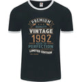 Premium Vintage 34th Birthday 1992 Mens Ringer T-Shirt FotL