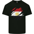 Torn Egypt Flag Egyptian Day Football Mens Light Cotton T-Shirt