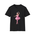 Unisex Soft Cotton T-Shirt.  Rush Fifty Something. Geddy Lee Ballerina shirt