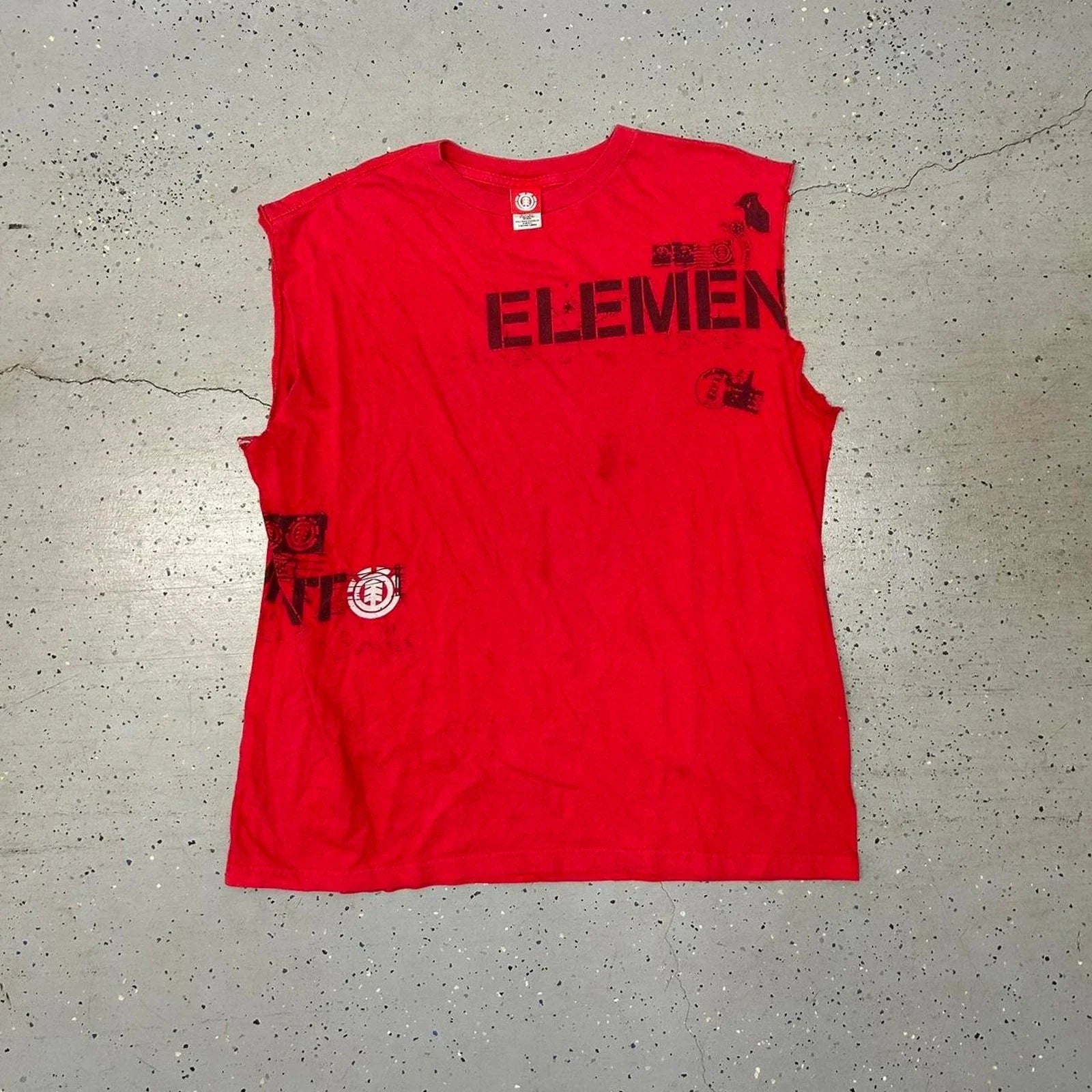 Y2K Element Cut Off T-Shirt