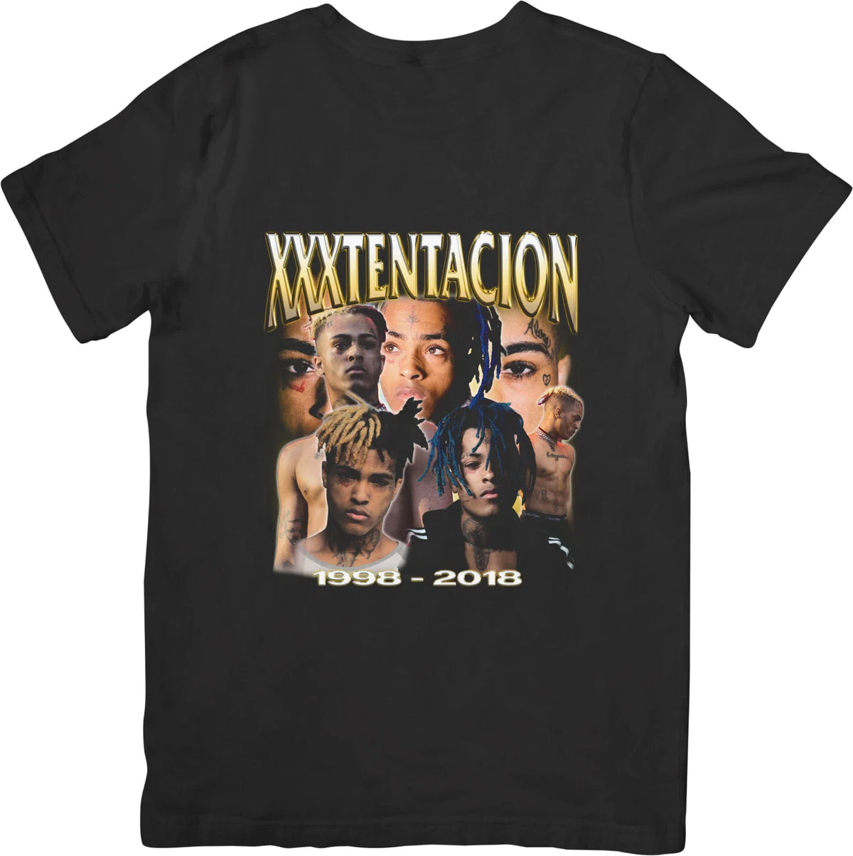 XXX Tentacion Music Unisex Fit for Men & Women Quality Cotton T-Shirt Black