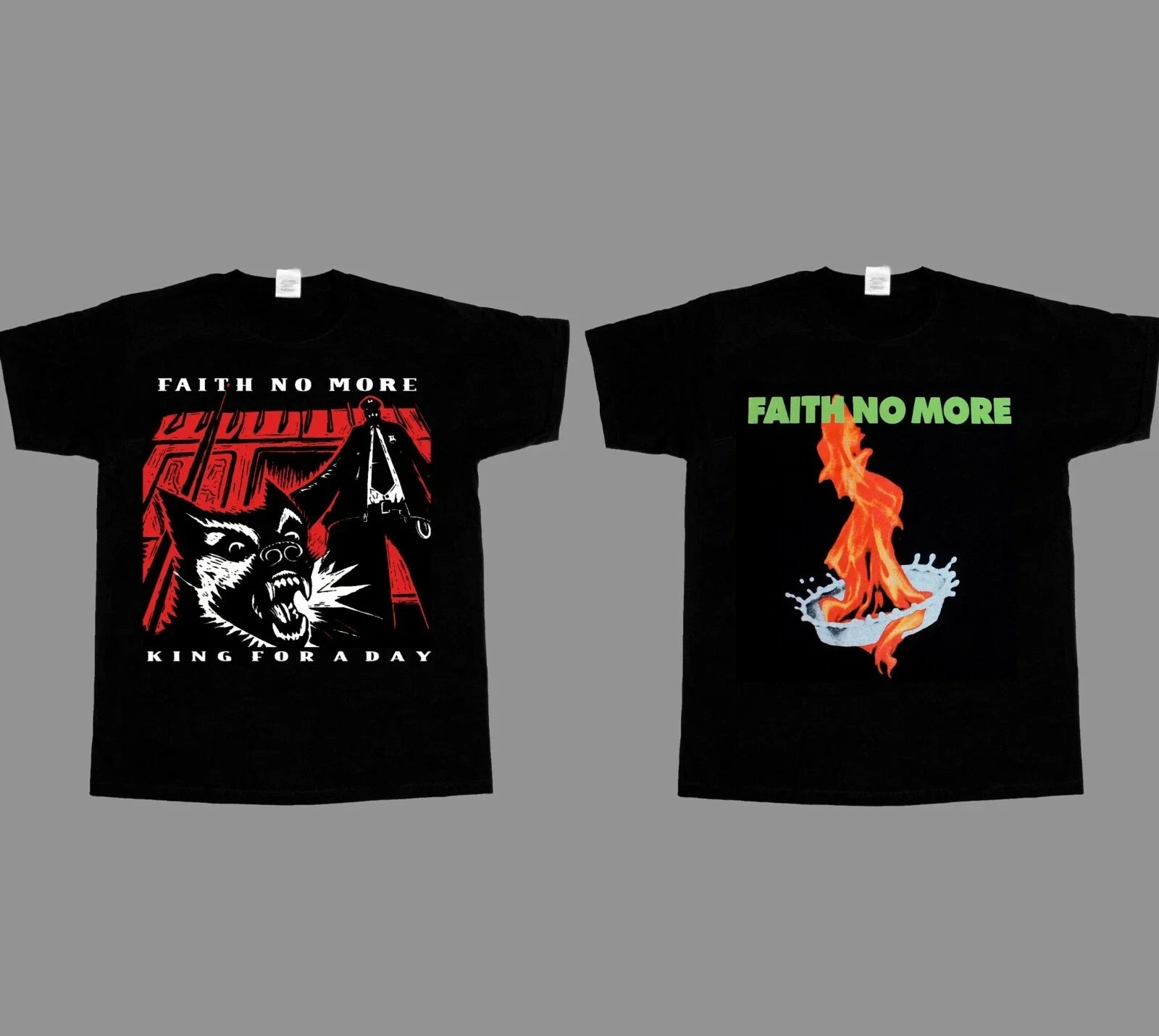 FAITH NO MORE THE REAL THING KING FOR A DAY SHORT/LONG SLEEVE T-SHIRT 3XL 4 5XL