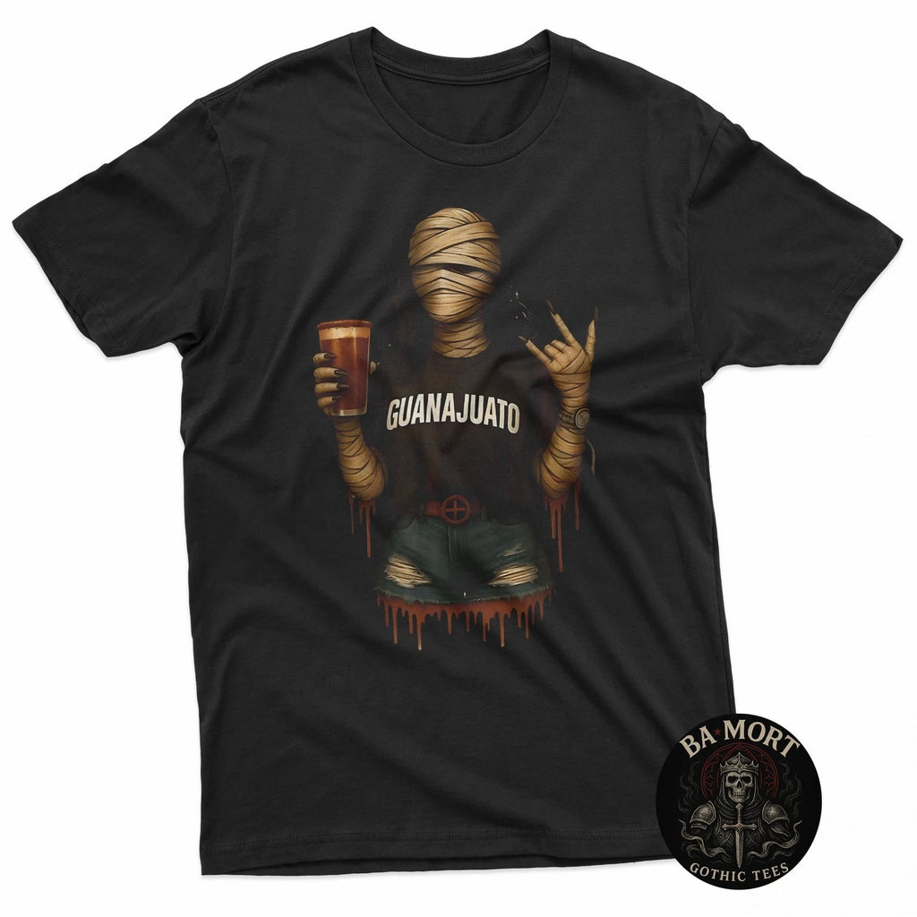 Guanajuato Mummy Girl Aesthetic Halloween Mexico Vibes T-Shirt