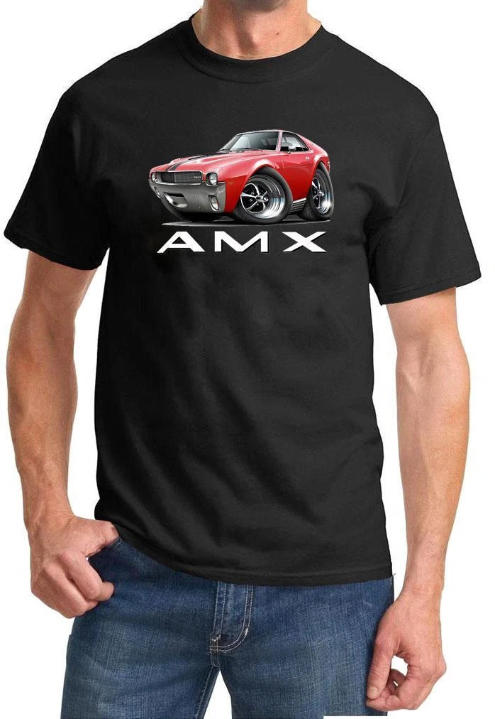 1968 AMC AMX Full Color Tshirt NEW FREE SHIPPING