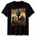 Retro Desert Cactus Unisex T Shirt Southwest Boho Plant Lover Mens Womens Tee
