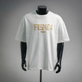 Fendi White T-shirt short sleeve