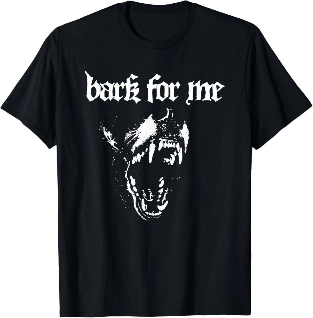 Bark for Me Fierce Dog Blackletter Aesthetic Trendy T-Shirt unisex T-Shirt