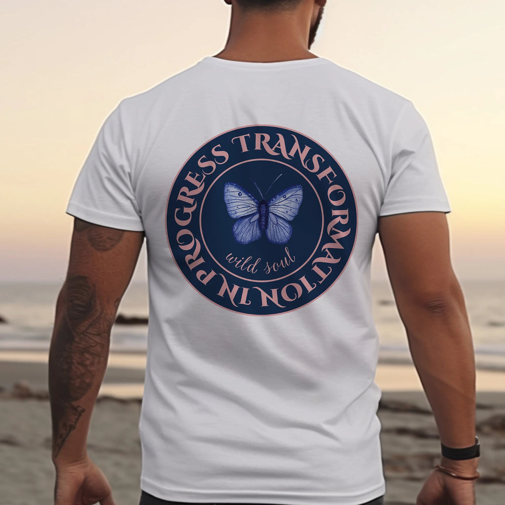 Wild Soul T-Shirt Schmetterling Boho Transformation Unisex Shirt Spiritual Gift