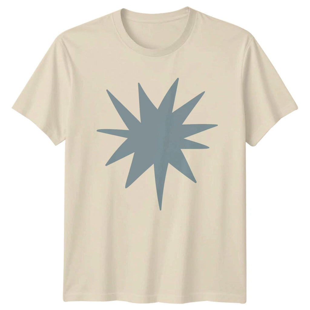 Simple Starburst Abstract Graphic T-Shirt Starburst Graphic Design Birthday Gift