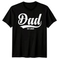 Personalised Mens Dad Est Funny Fathers Day T-Shirt Tee Best Daddy Ever Papa1#FD