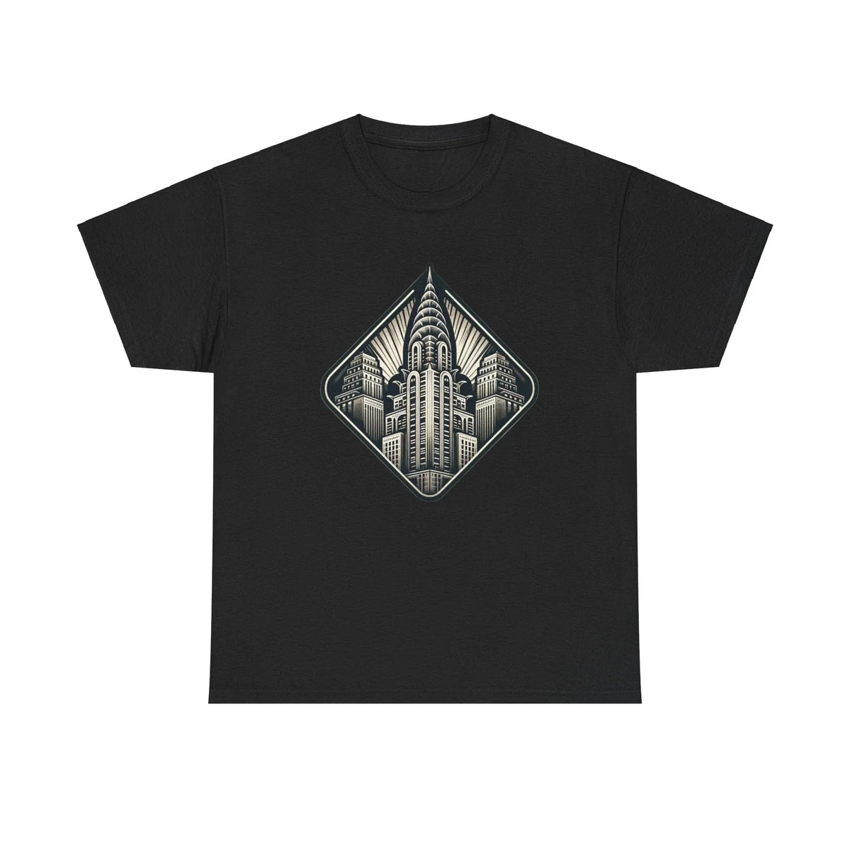Unisex Adult T Shirt Chrysler Building Art Deco Vibes New York City Skyscraper