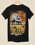 Gunfight at the O.K. Corral - Western Movie Poster inspired Unisex Black T-Shirt