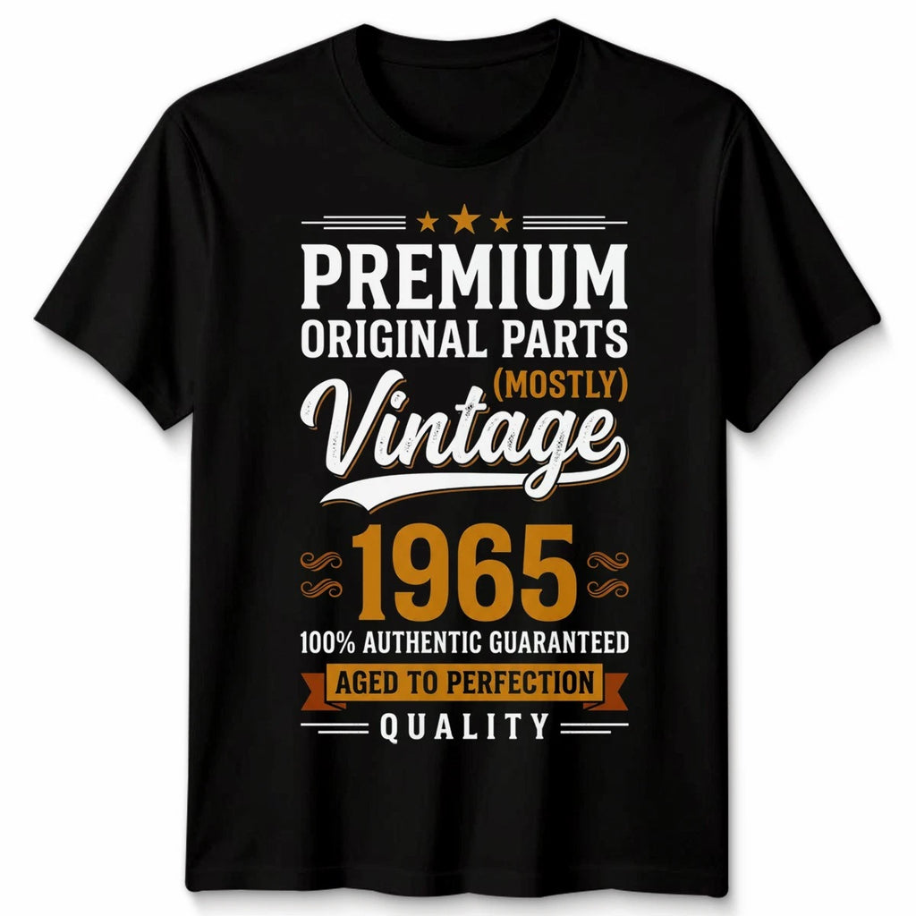 Funny 60th Birthday Unisex T Shirt Vintage 1966 Aged To Perfection 60 In 2026