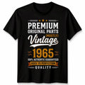 Funny 60th Birthday Unisex T Shirt Vintage 1966 Aged To Perfection 60 In 2026