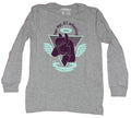 Parks And Recreation  Mens Long Sleeve T-Shirt- Bye Bye Lil Sebastian