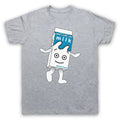 BLUR MILK CARTON COFFEE AND TV BRITPOP BAND VIDEO MENS & WOMENS T-SHIRT