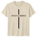 Jesus Christ Cross Graphic Christian Faith T-Shirt