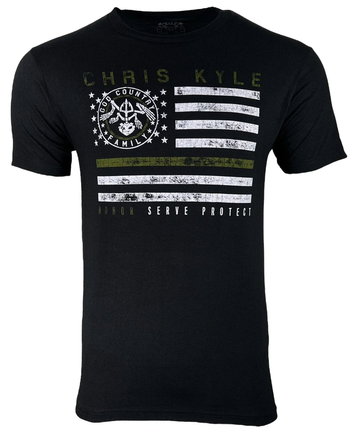 Howitzer Style Men's T-Shirt Chris Kyle Honor Serve Military Grunt MFG