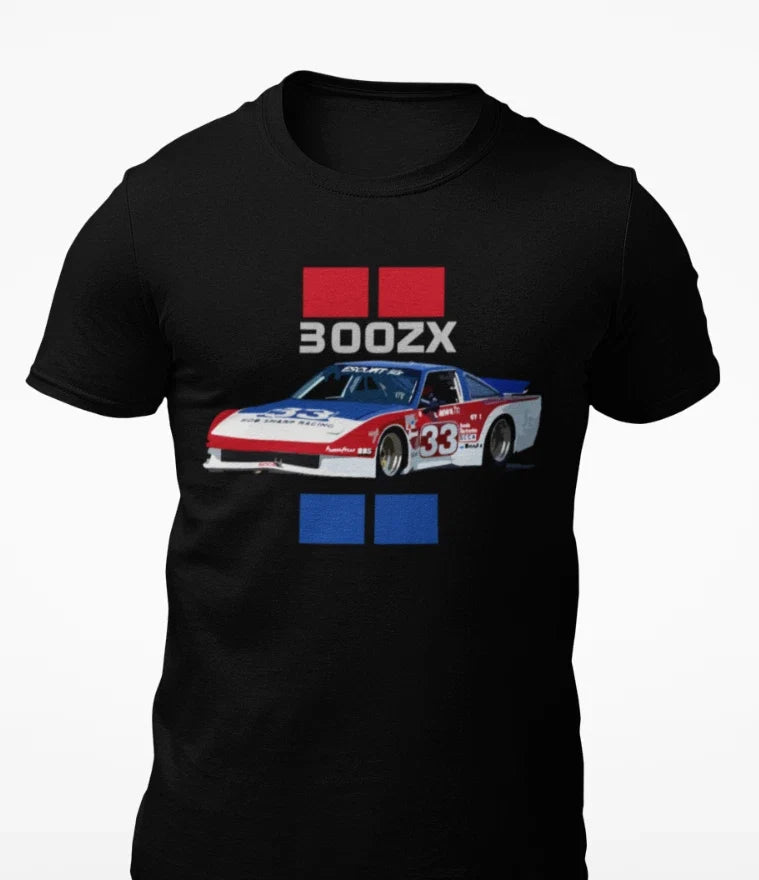 Paul Newman 300ZX Retro Race Car Short-Sleeve Unisex T-Shirt