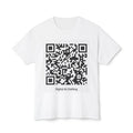 QR Code Trendy Unisex T-Shirt, Digital AI Clothing, Tech Apparel, Casual Wear,