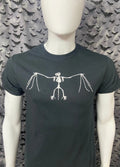 Bat Skeleton Gothic Deathrock Horror Goth Graphic Unisex T Shirt Tee