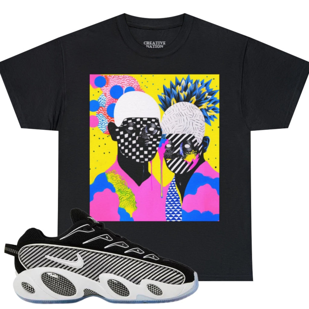Shirt To Match Black White Unisex Tee Sneaker Shirt Dad Gift For Him
