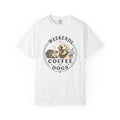 Weekends Coffee and Dogs T-Shirt Cozy Dog Lover Tee