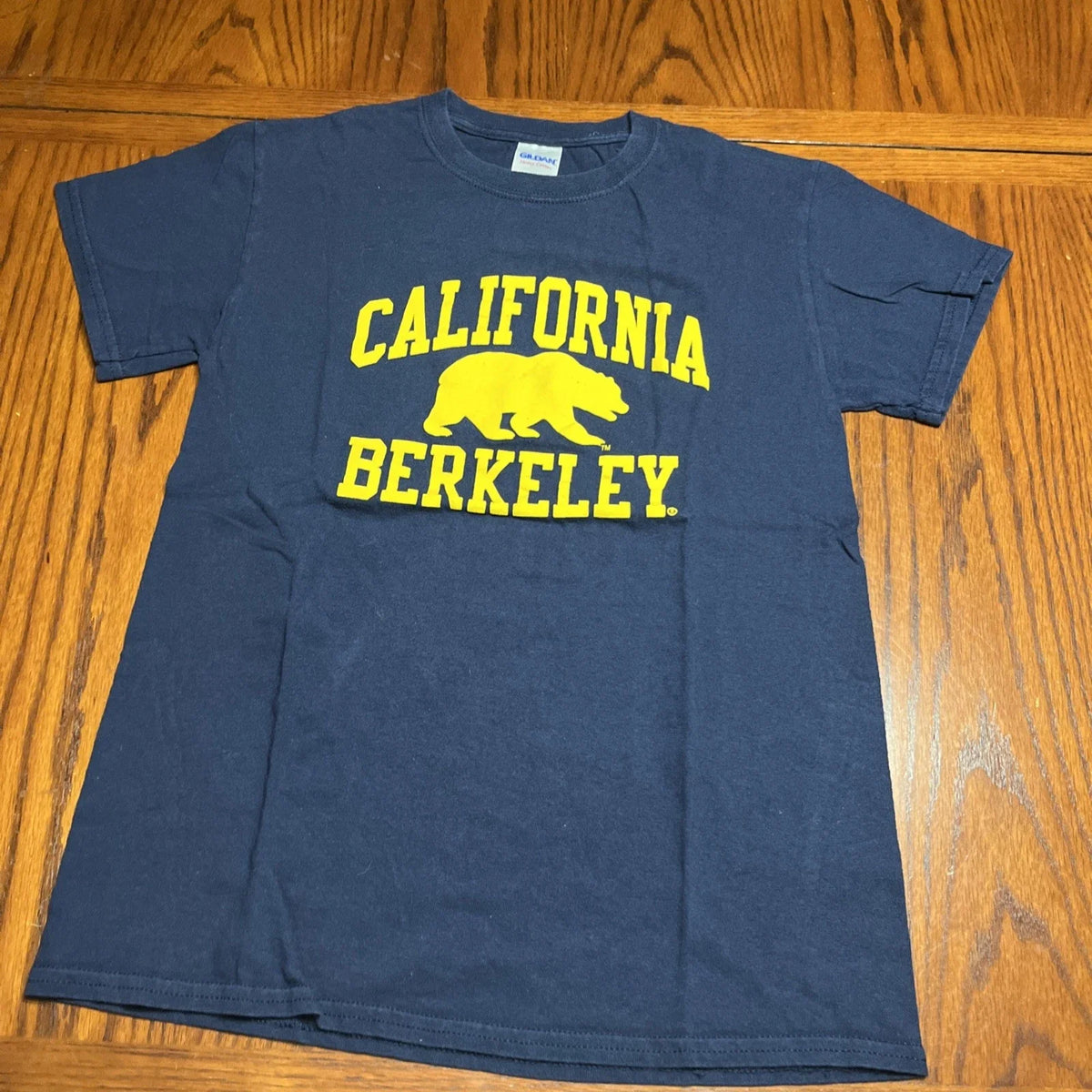 Vtg University Of California Berkeley 90s College T Shirt Size Small Y2K