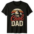 The Cool Dad Mens T-Shirt Hiking Fatherhood Fathers Day Gift For Him