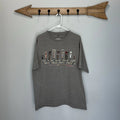 Paradise Shores | Taupe Brown Important Choices Beer Tap Short Sleeve Shirt XL