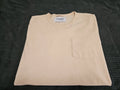 Corridor NYC NEW Antique White Garment Dyed Pocket TShirt SZ S