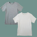 Lot of 5 Mack Weldon Tee Shirt Mens S Jersey Crew Neck Undershirt Grey White