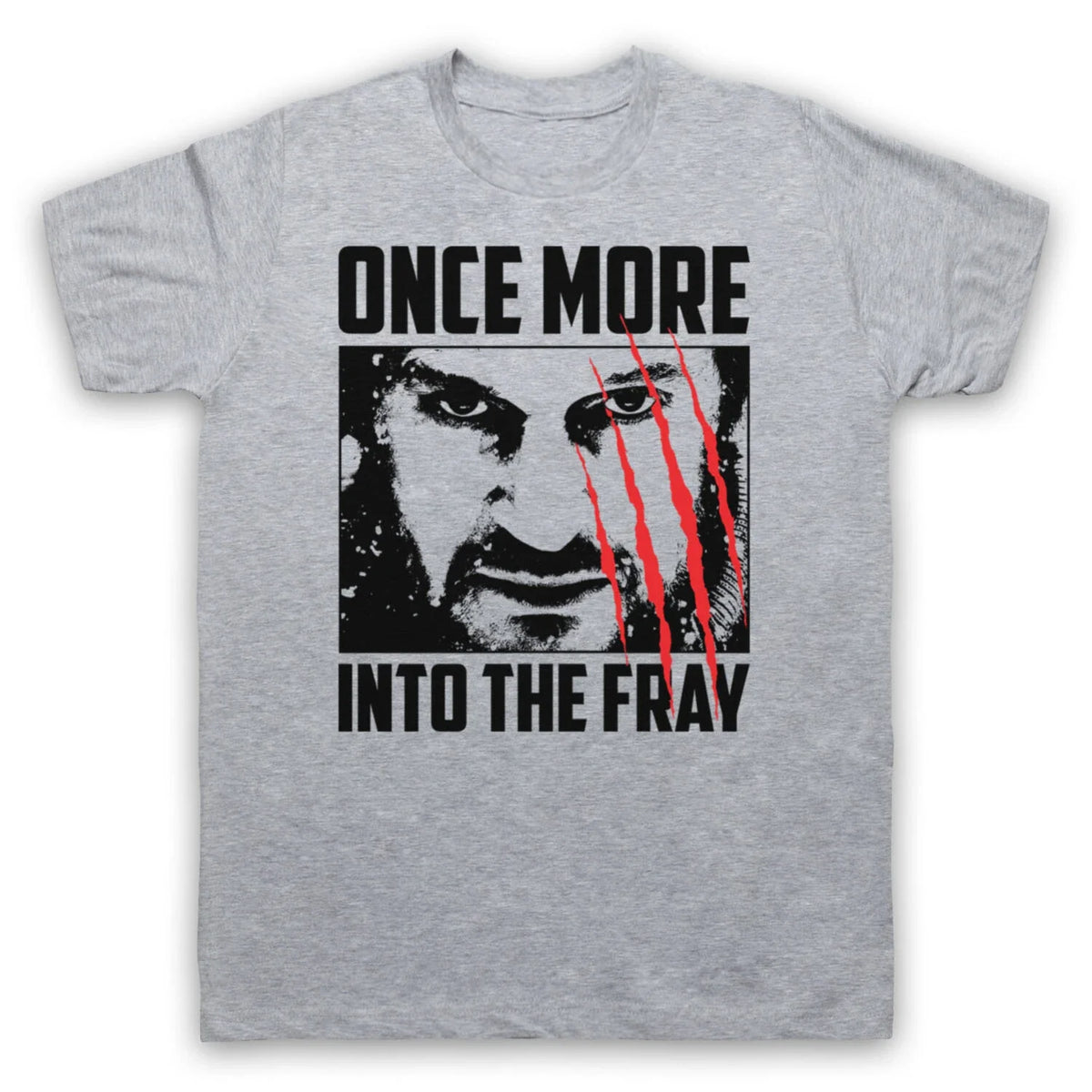 ONCE MORE INTO THE FRAY UNOFFICIAL THE GREY WOLF FILM MENS & WOMENS T-SHIRT