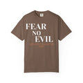 Fear No Evil Shirt Christian Shirts for Men Psalm 23:4 Bible Verse T Shirt