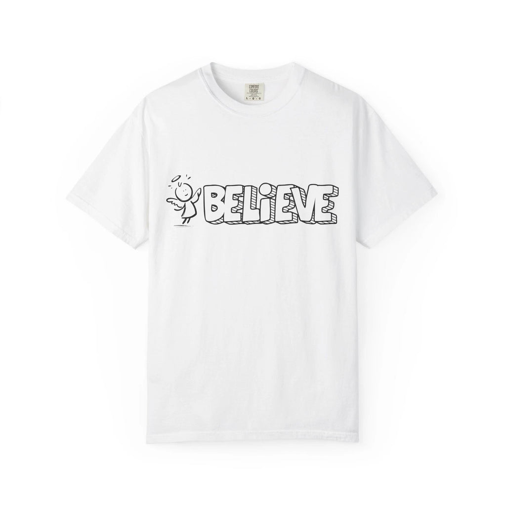 Believe Angel Tee | Faith Graphic T-shirt