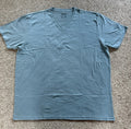 New Fresh Clean Threads Men's T -shirt V-neck, 3XB, Harbor Mist