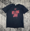 Vintage Style Killing Joke Band Tee Black FadedGildan Punk Industrial L