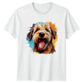 Happy Dog Face T-Shirt Dog Lover Pet Gift For Him And Her