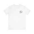 Hand Holding Heart Chest Print T-Shirt | Minimalist Line Art, Small Left Chest