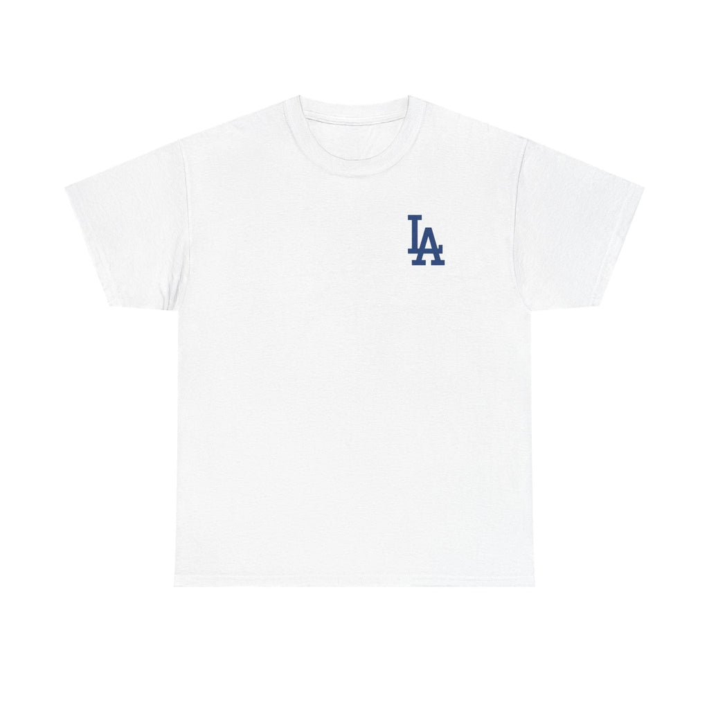 LA Dodgers Unisex Heavy Cotton Tee, Dodgers, Los Angeles Dodgers Shirt, MLB