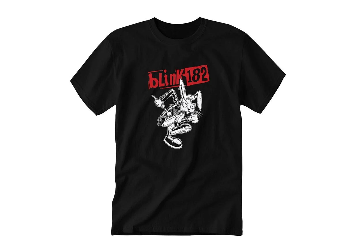 Blink 182 Punk Rock Band Bunny Logo | Youth & Adult Unisex Tee Tshirt