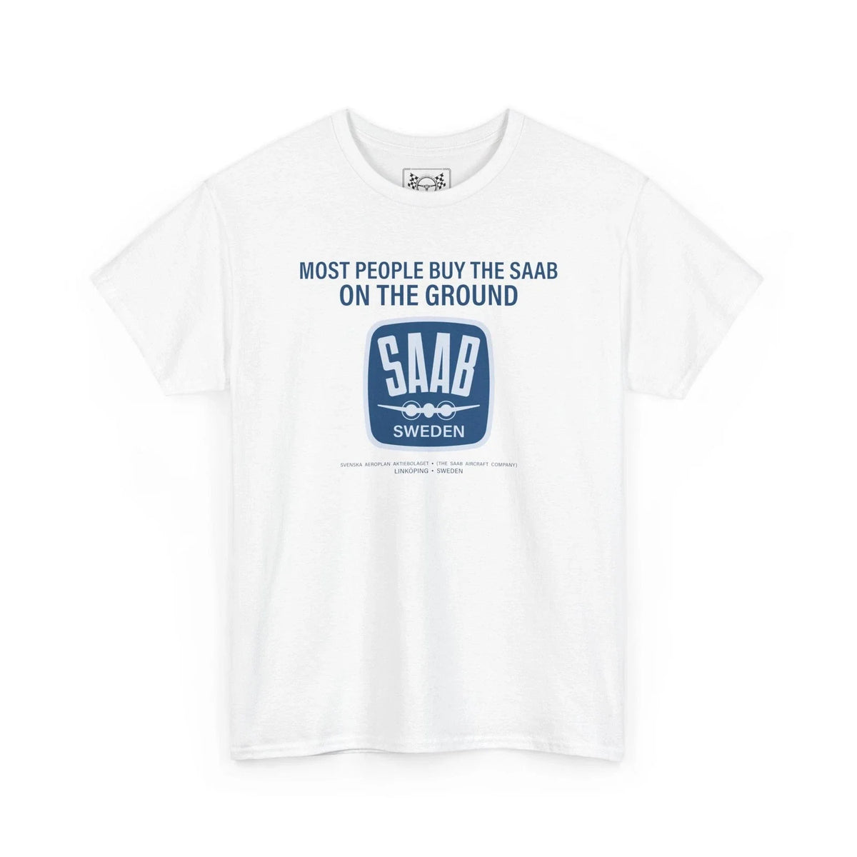 SAAB Vintage Design T-Shirt - Swedish Car Retro Tee - Classic Rally Fans Gift