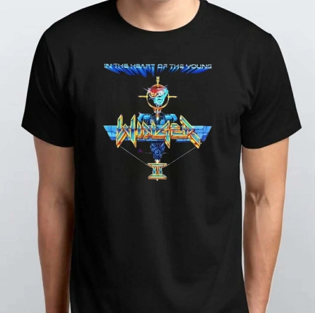 New Popular Winger Band Music Unisex T-SHIRT S M L XL XXL 3 4 XL Black White