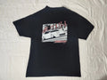 Key Street Black Car Shirt Mens L Used Japanese Manga Style Graphic
